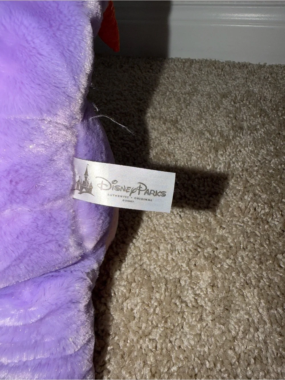 Disney Parks Figment plush